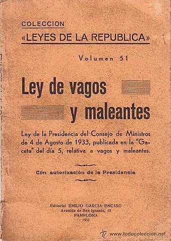 Ley de vagos y maleantes