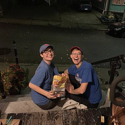 Met and became friends with Zev