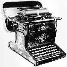 La máquina de escribir