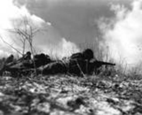 North Korea invades South Korea