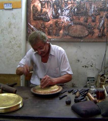 Calida medida por artesanos