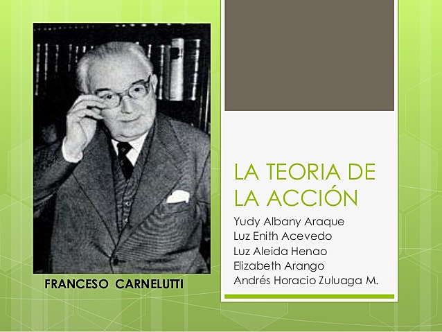 Escuela moderna o teoría abstracta de la acción: