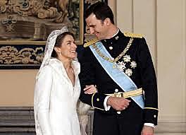 Casament Felip de Borbó i Letizia Ortiz
