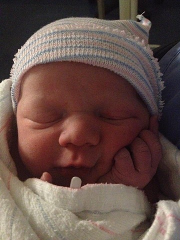 My brother Asher was born