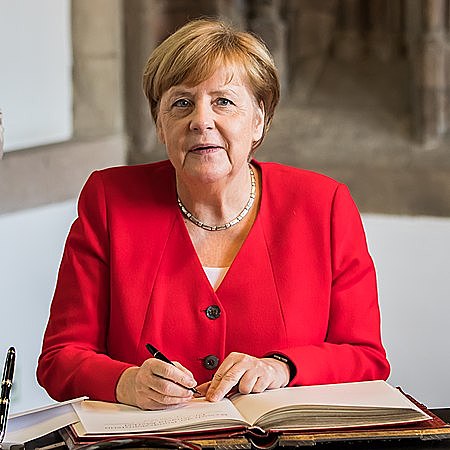 Angela Merkel, primera cancellera d'Alemanya.
