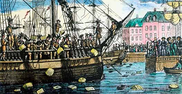 Boston tea party