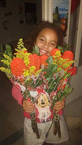 Mi primer ramo de rosas