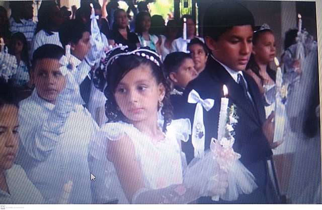 My first communion