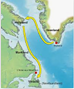 Leif Erikson Sailed for Greenland