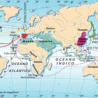 Timeline: Viajes de exploración ( 1450- 1550)