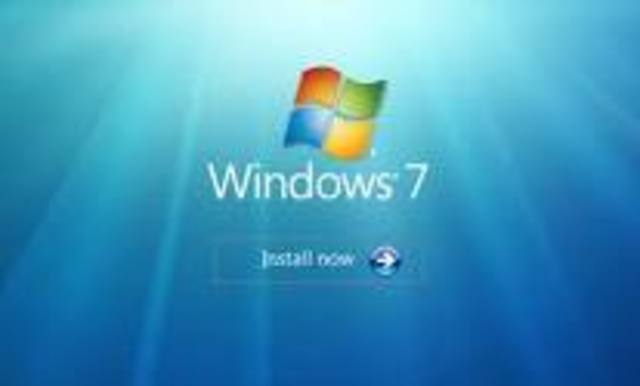 Josh Faber installs Windows 7.