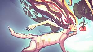 Eva esta dentro de su gato