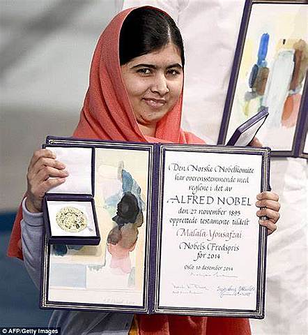Malala Yusafzai Wins Nobel!
