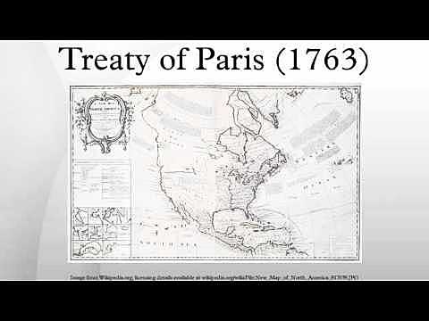 Treaty of Paris 1763