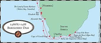 Bartolomeu Dias Sailing for Portugal