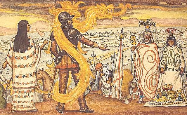 Caida de Tenochtitlan