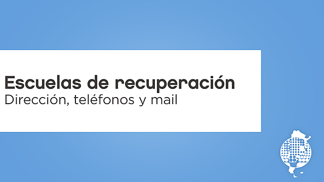 Incremento en escuelas de recuperación.