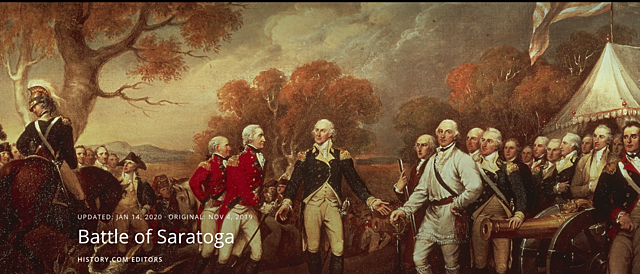 Battle of Saratoga