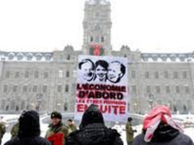 Student Protest in Quebec