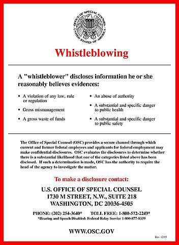 Whistleblower Protection Enhancement Act (WPEA)