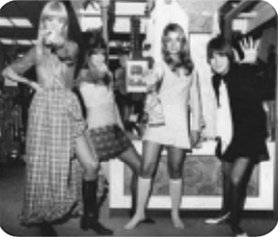 Fashion in Colombia, 1960s.