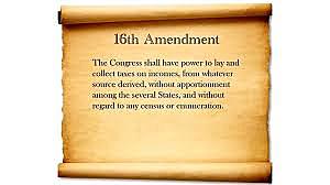 The 16th Amendment is Passed