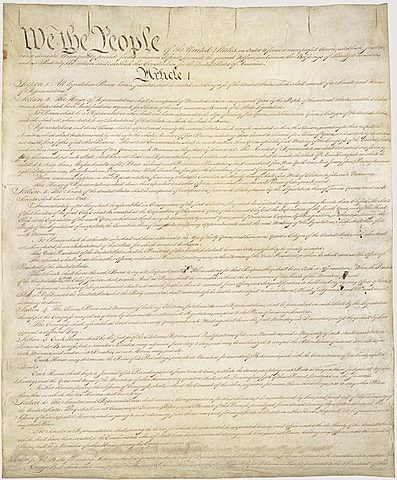 US Constitution signed (1787)