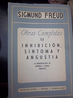 Freud publica sobre la inhibición síntoma y angustia.