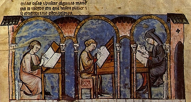 Escuela monástica de occidente