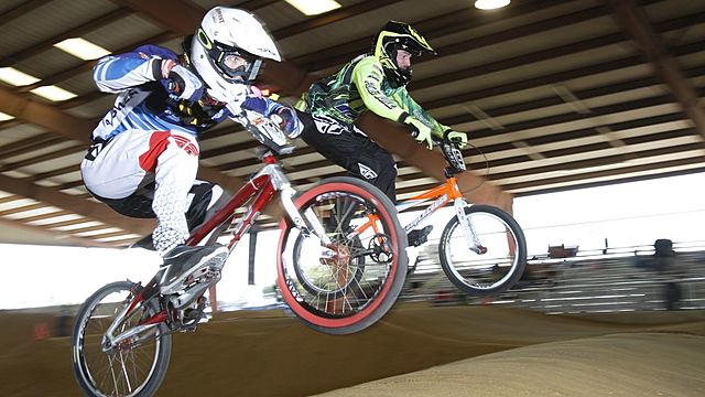 Started bmx racing