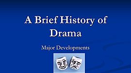 Timeline: History of Drama