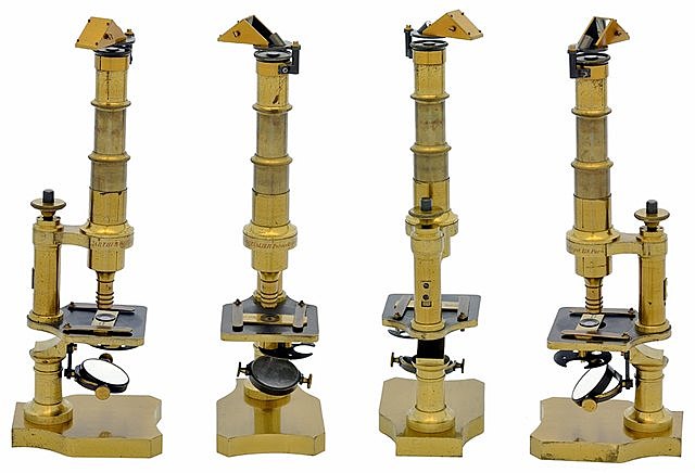 Microscopio tipo chevalier