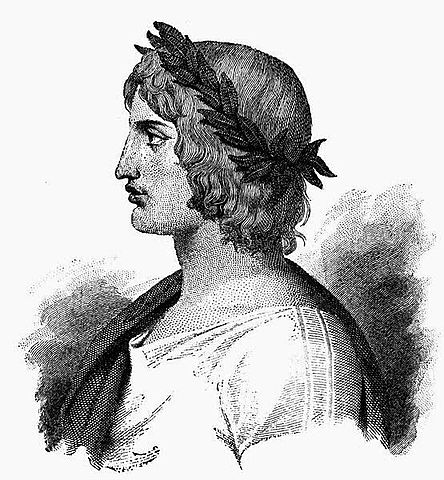 Virgilio inicia la composición de la "Eneida".