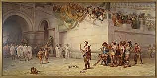 Commodus becoming Emperor