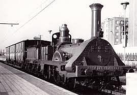 First steam locomotive
