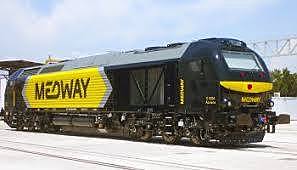 First locomotive in Iberian Peninsula