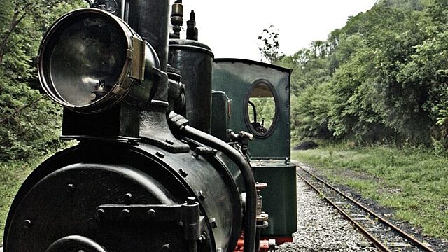 FIRST STEAM LOCOMOTIVE IN IBERIAN PENINSULA