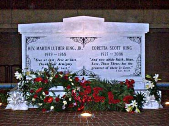 Dr. King is Buried