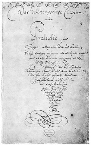 The Well Tempered Clavier