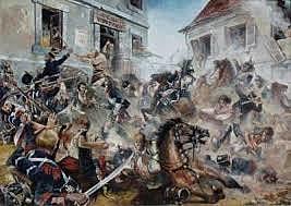 Beginning of the war of independence in Spain.