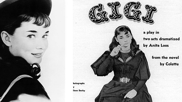 Audrey Hepburn was discovered