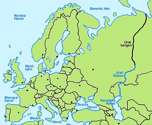 Natiolanismen genom slag i eouropa