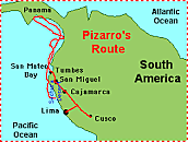 Francisco Pizarro was sponsored by Spain