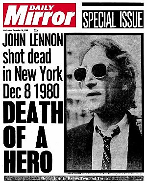 John Lennon Shot