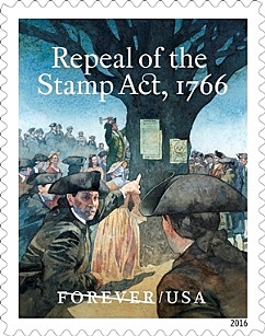 Removal of Stamp Act