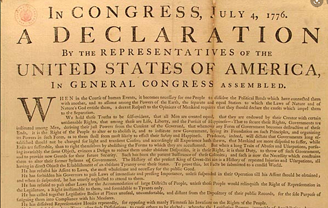 Declaration of Independence