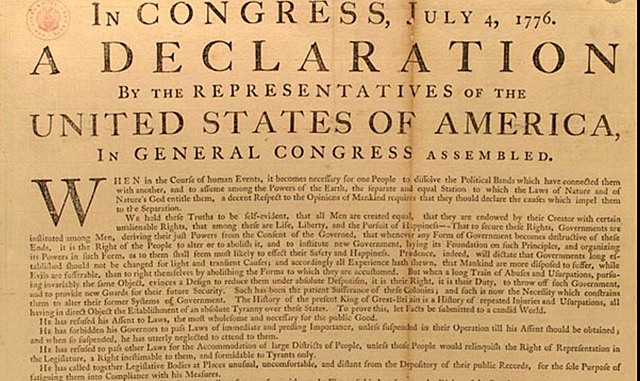 Declaration of Independence