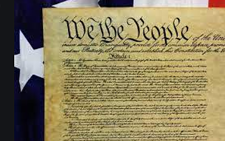 The US Constitution signed