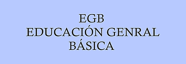 Educación General Básica