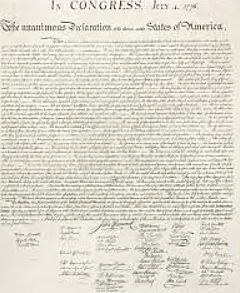 Declaration of Independence